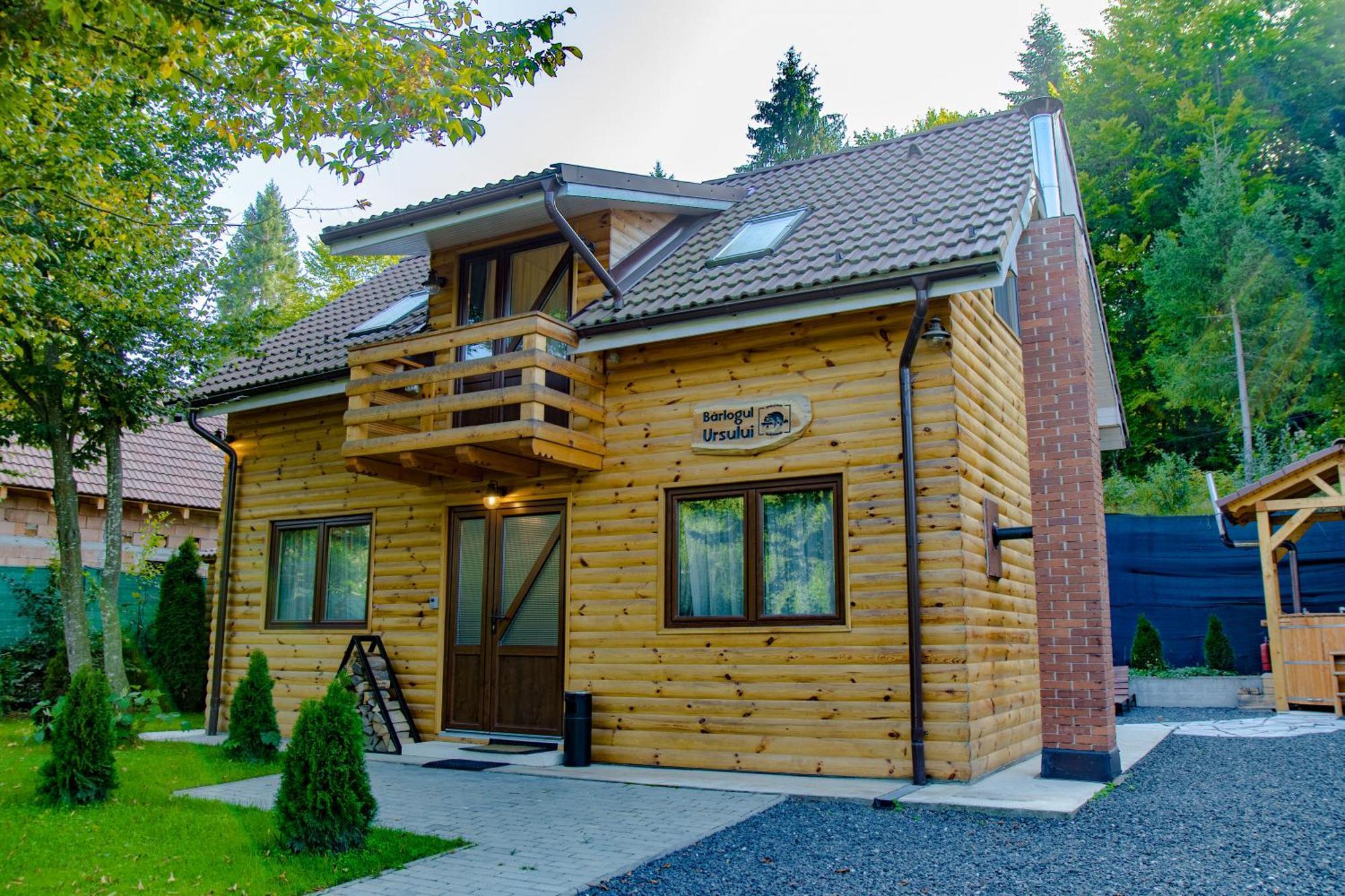 Bear'S Lair Chalet Porumbacu de Sus Exteriér fotografie